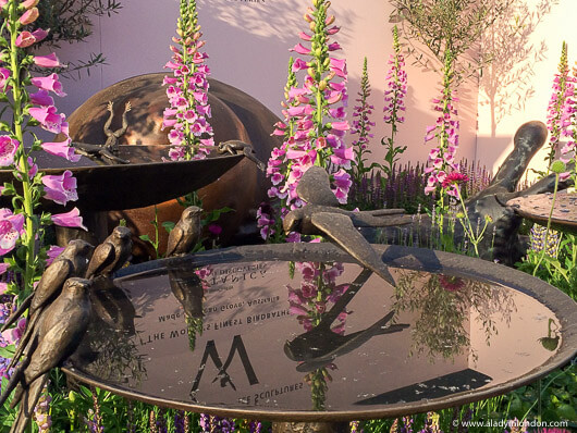 Bird Bath at the Chelsea Flower Show