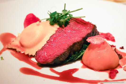 Dinner at Araxi Restaurant in Whistler