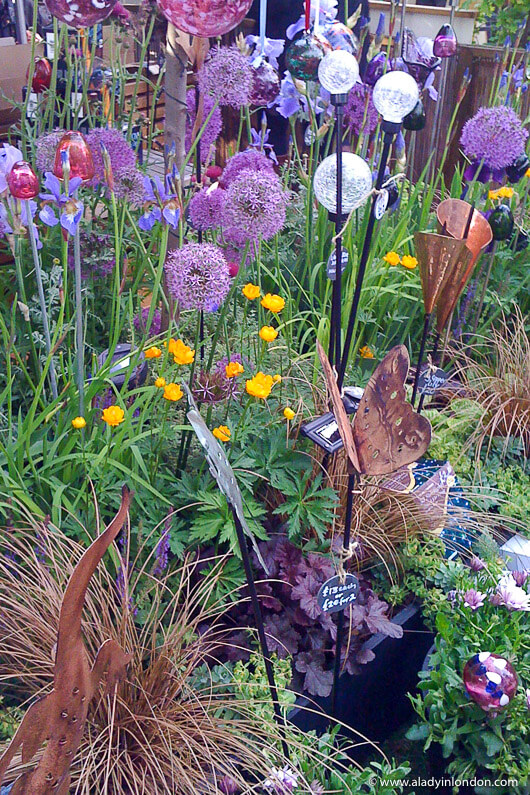 Garden at the Chelsea Flower Show in London