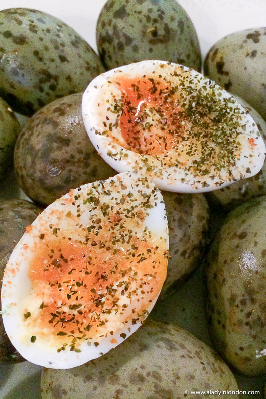 Gull Eggs at Lyle's Restaurant in London