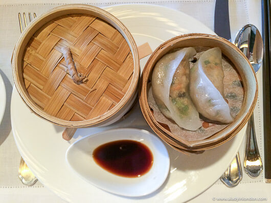 Dim Sum at the Mandarin Oriental in Hong Kong