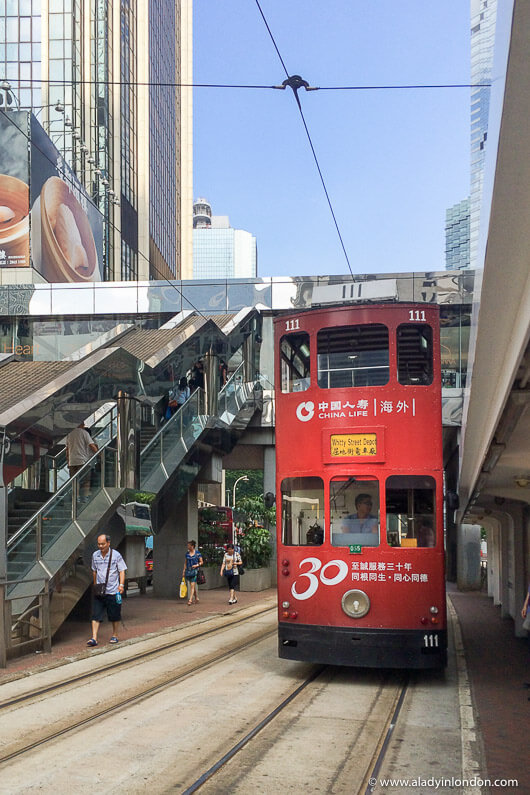 Tram in Hong Kong