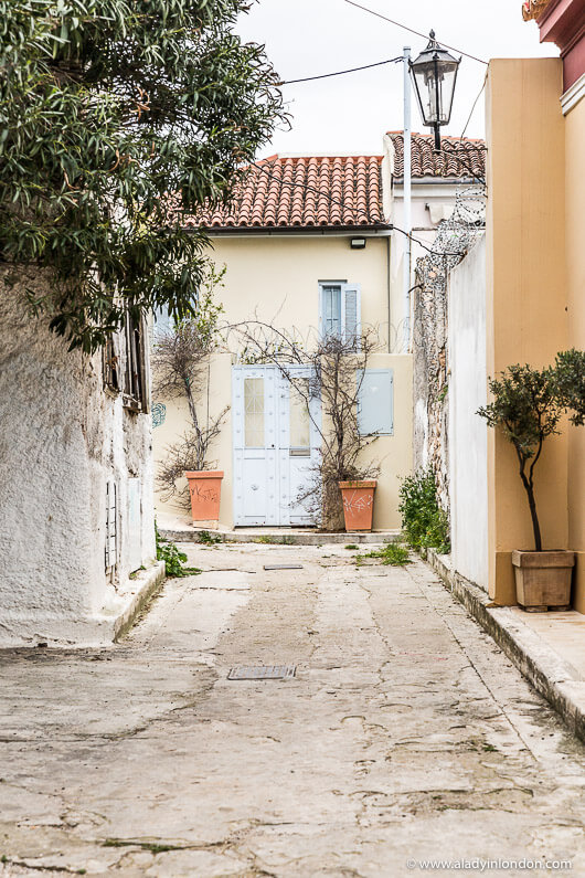 House in Plaka on a Weekend in Athens