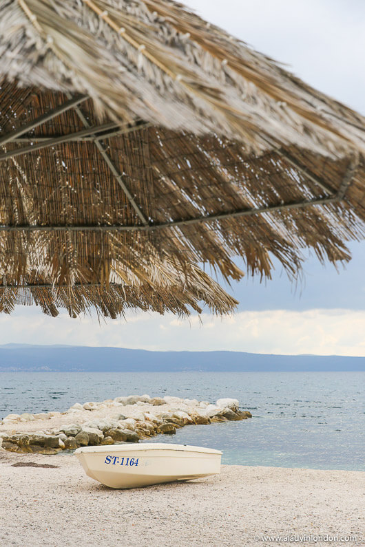 Podstrana Beach During 24 Hours in Split