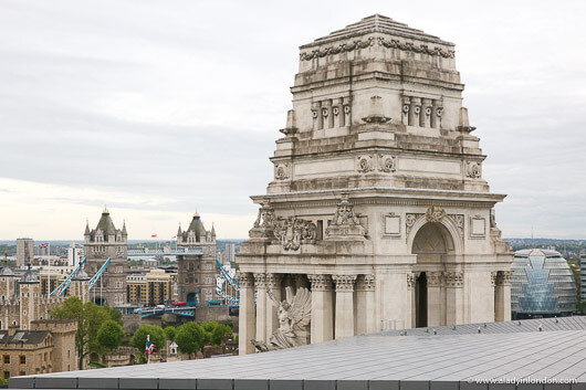 View from one of the best rooftop bars in Europe