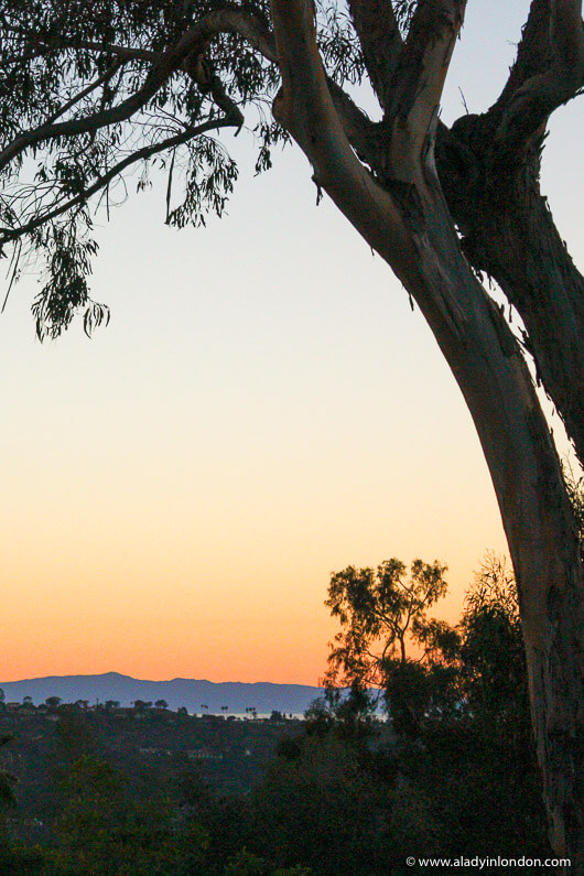 Sunset During 24 Hours in Santa Barbara