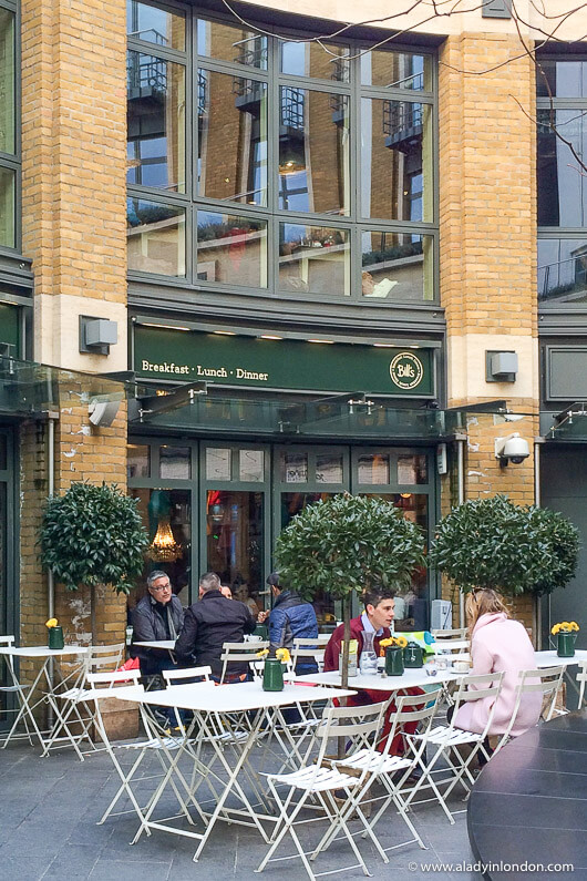 Bill's in St Martin's Courtyard, Covent Garden