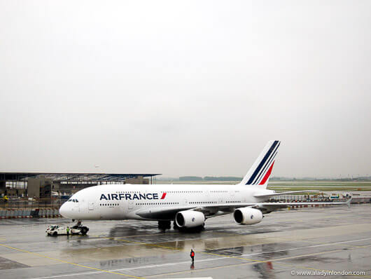 Air France A380 to Paris