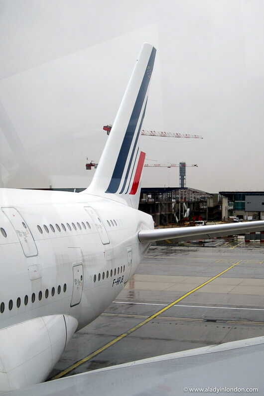 A380 Plane in Paris