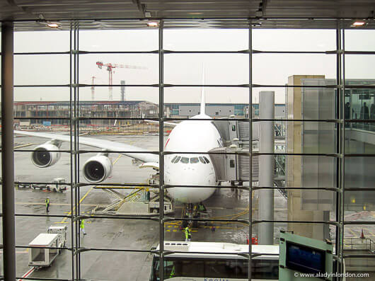A380 Airplane in Paris