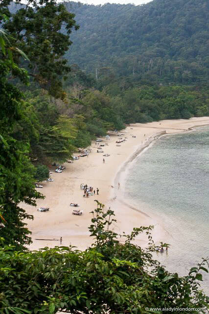 Langkawi beach at The Andaman Resort in Malaysia