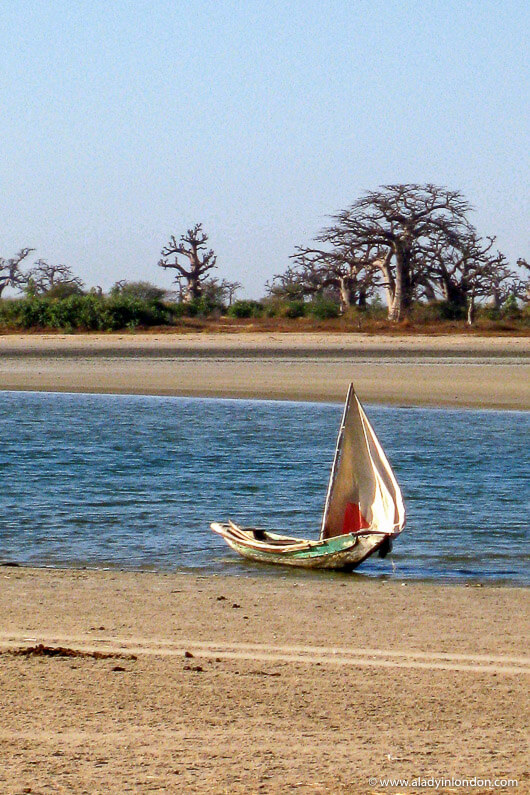 Boat in Palmarin, Senegal