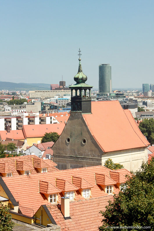 Bratislava View of Rooftops