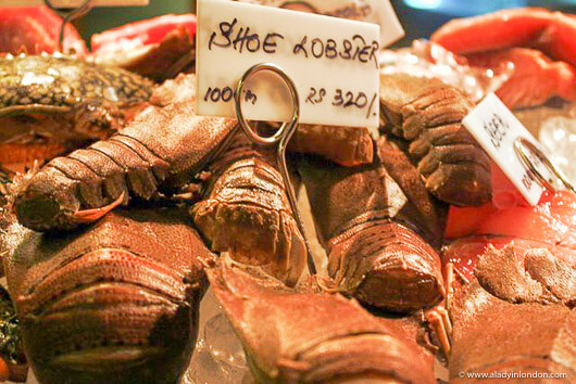 Lobster at The Lagoon Restaurant in the Cinnamon Grand hotel in Colombo, Sri Lanka