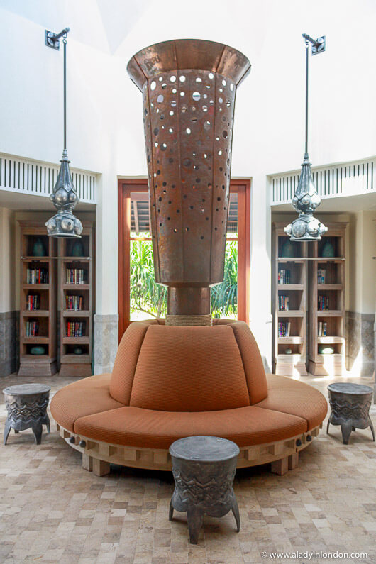 Lobby lounge at the Four Seasons Resort Langkawi