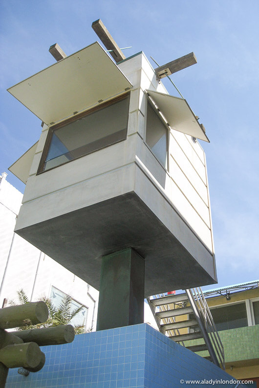 Frank Gehry house on Venice Beach in Los Angeles