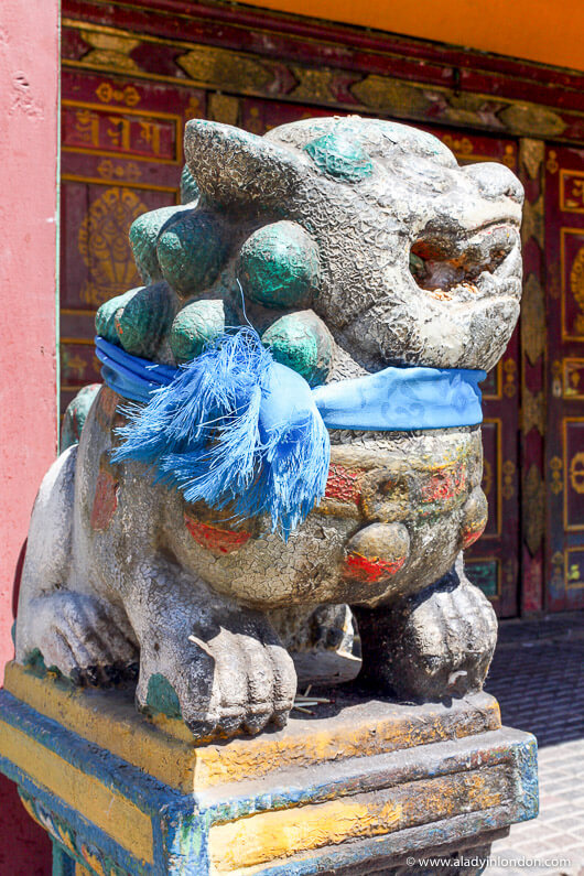 Gandantegchinlen Monastery in Ulaanbaatar, Mongolia