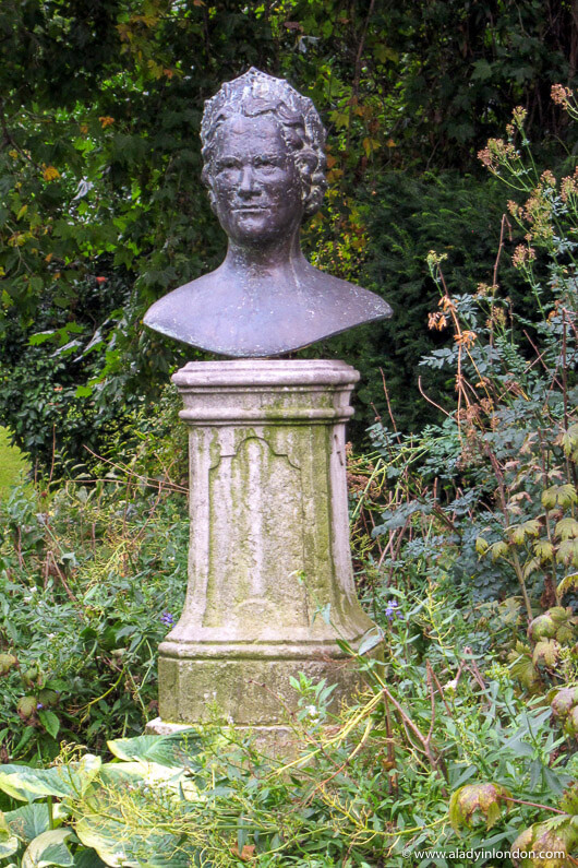 Sculpture in the Prince of Wales Garden in London