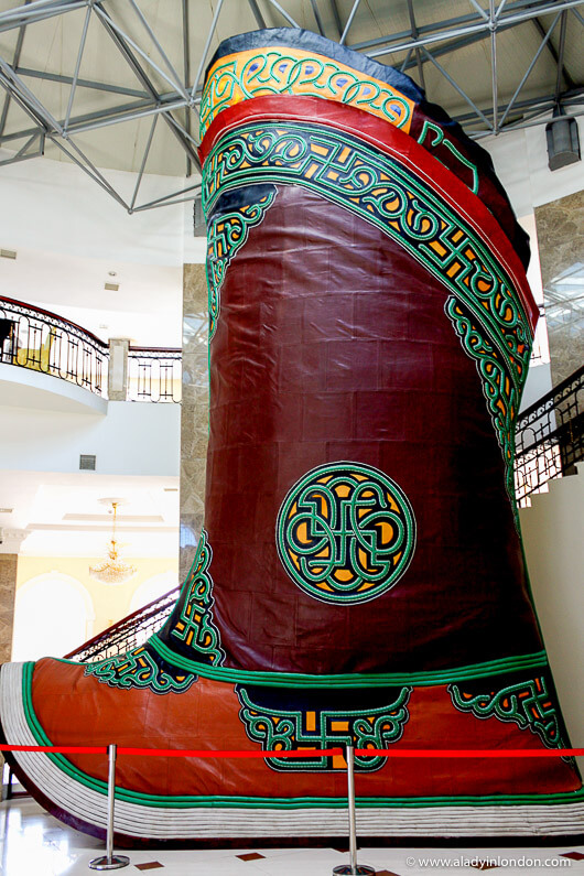 Largest boot in the World in Mongolia