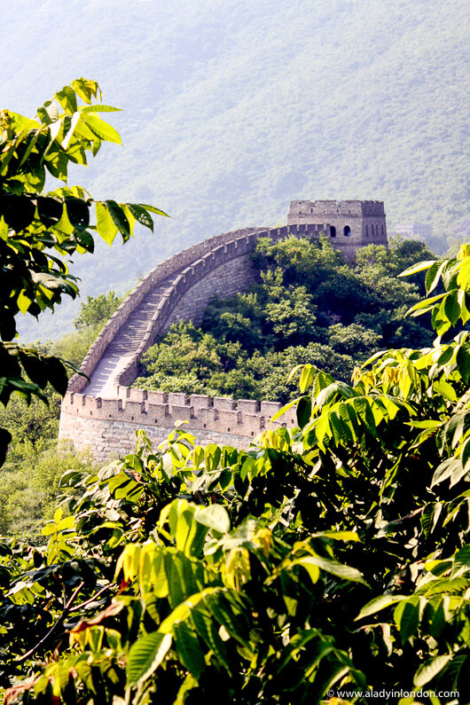 View of the Great Wall of China