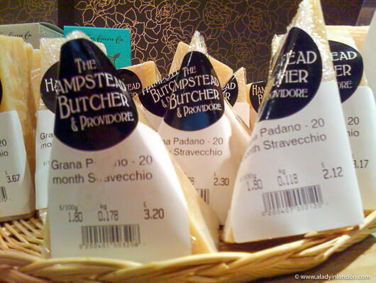 Hampstead Butcher and Providore cheese