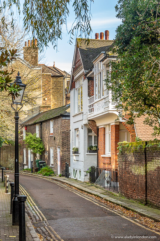 Street in Hampstead, North West London