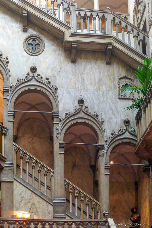 Interior of Hotel Danieli in Venice