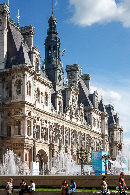 Hotel de Ville in Paris