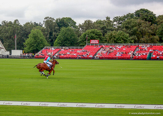 Polo match at the International Day Polo in England