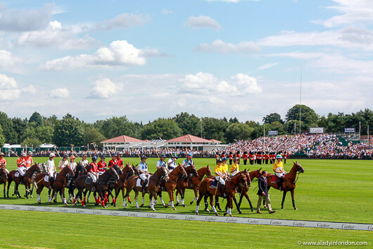 Polo parade at the International Day Polo