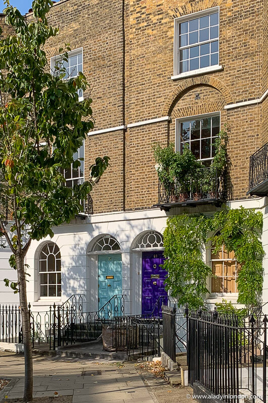 Square in Islington on a North London Walk