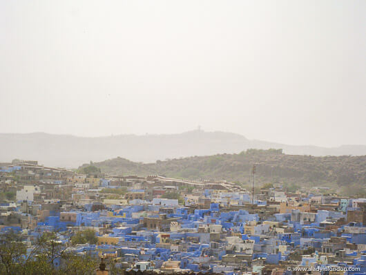 Jodhpur city view in Rajasthan
