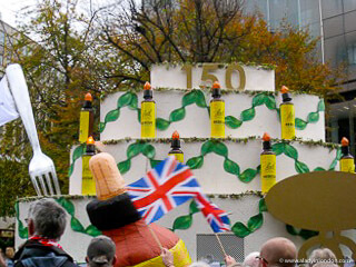 Float at the Lord Mayor's Show in London