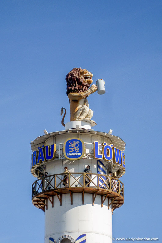 Lowenbrau tent at Oktoberfest