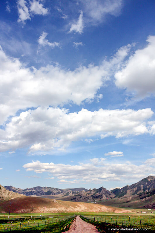 Landscape in Terelj National Park, Mongolia