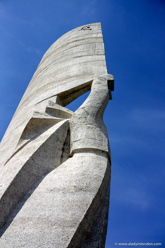 Soviet War Monument in Ulaanbaatar, Mongolia