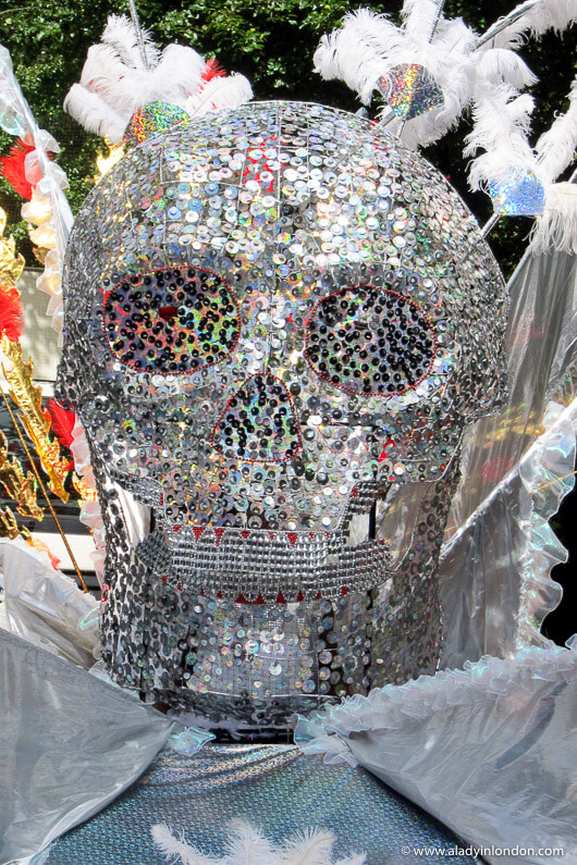 Notting Hill Carnival Skull Costume
