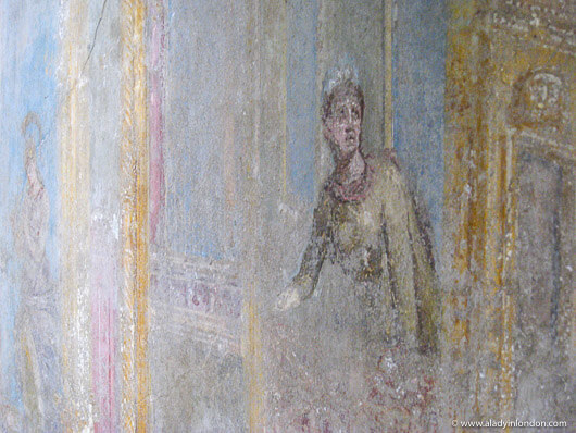 Painting in Pompeii, Italy