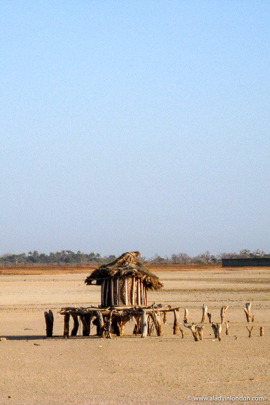 Hut in Palmarin, Senegal