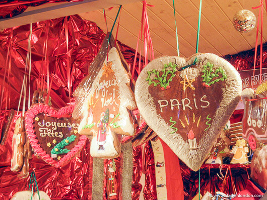 Christmas market in Paris