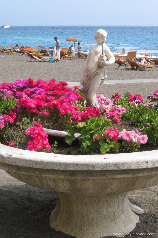 Sculpture on a Beach on a Day Trip to Positano