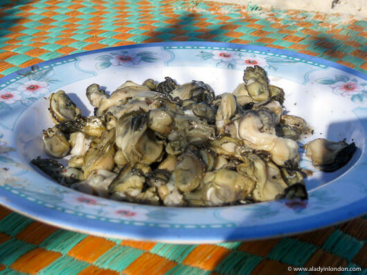 Oysters in Senegal