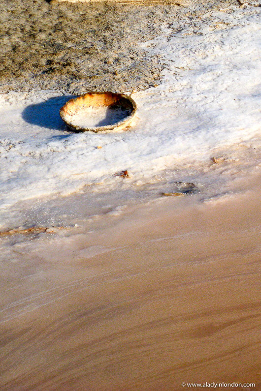 Salt flats in Senegal