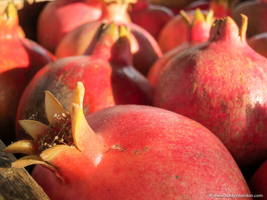 Fruit at the Ferry Plaza Farmers Market in San Francisco in October