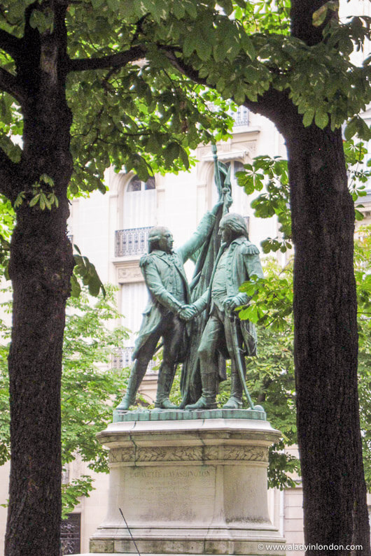 Statue in Paris, France