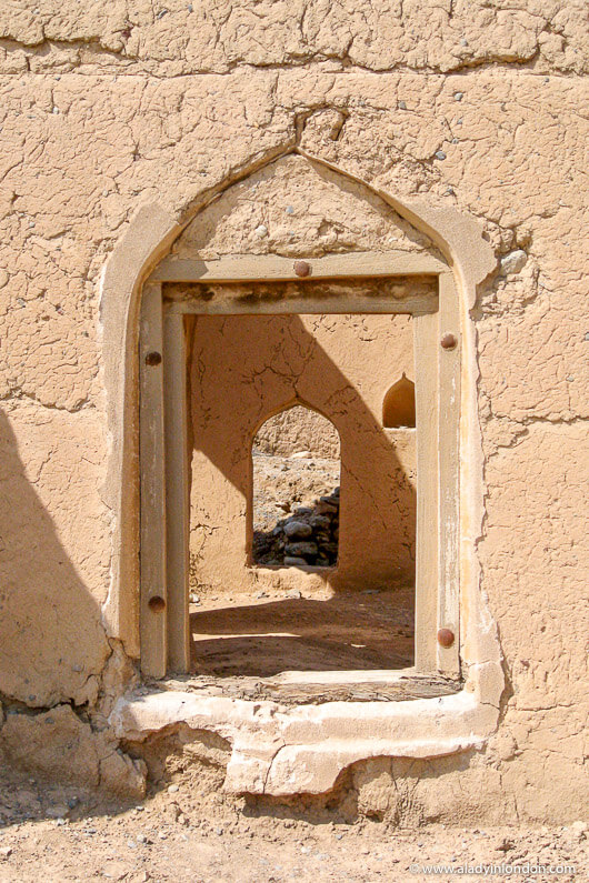 Ruins of Tanuf in Oman