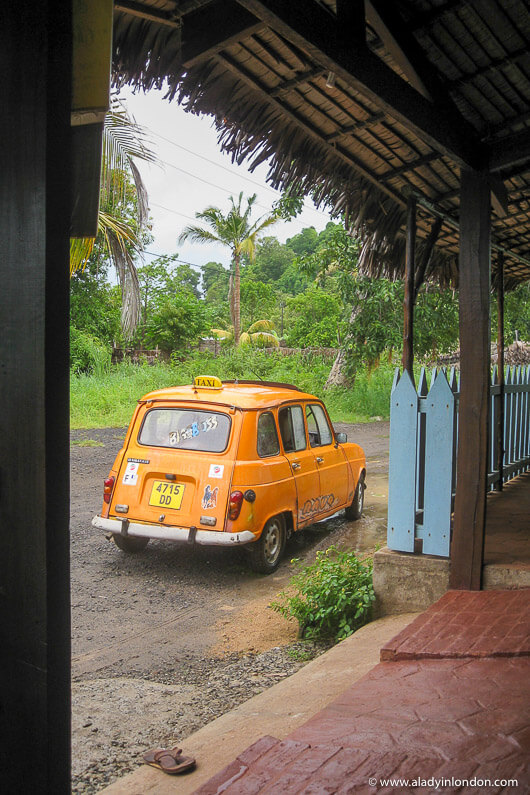 Taxi in Andilana, Nosy Be, Madagascar