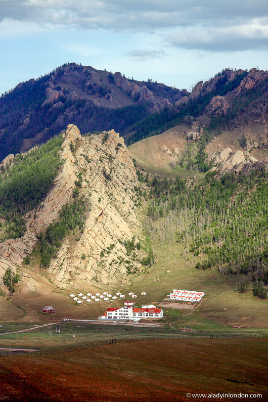 Ger camp in Terelj National Park in Mongolia