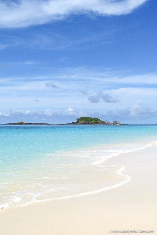 Beach at Tsarabanjina Resort in Madagascar