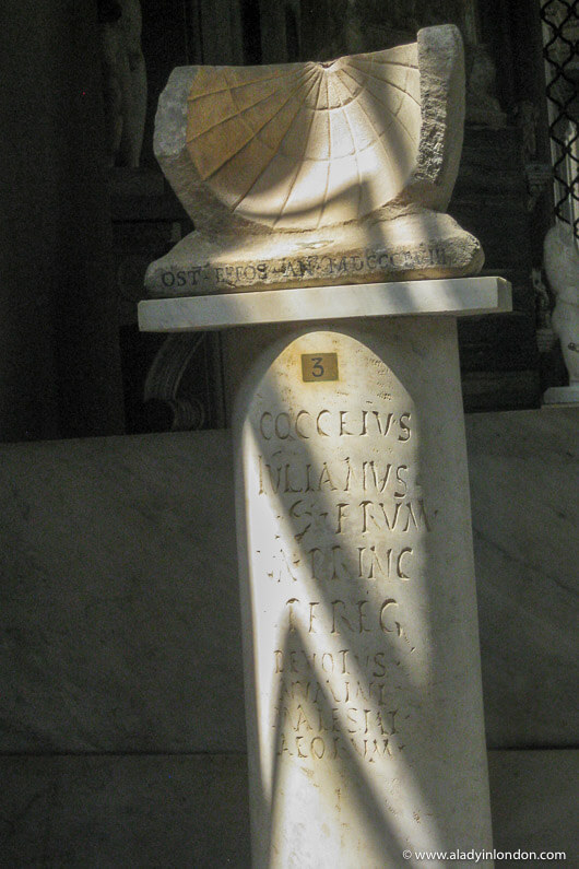 Artifact in the Vatican Museum at the Holy See